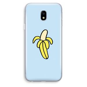 CaseCompany Banana: Samsung Galaxy J3 (2017) Transparant Hoesje