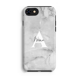 CaseCompany Ivory Marble: iPhone SE 2020 Tough Case