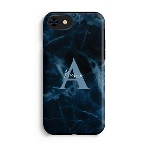 CaseCompany Midnight Marble: iPhone SE 2020 Tough Case
