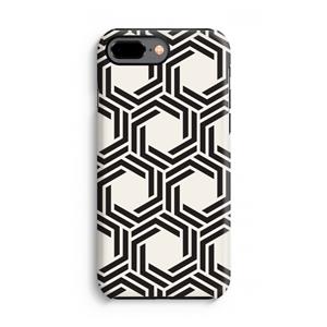 CaseCompany Geometrisch patroon: iPhone 8 Plus Tough Case