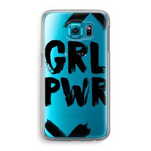 CaseCompany Girl Power #2: Samsung Galaxy S6 Transparant Hoesje