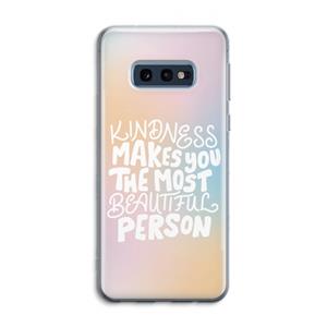 CaseCompany The prettiest: Samsung Galaxy S10e Transparant Hoesje
