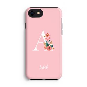 CaseCompany Pink Bouquet: iPhone SE 2020 Tough Case