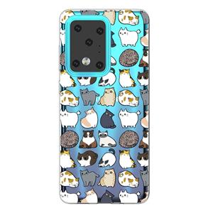 Lunso Softcase hoes - Samsung Galaxy S20 Ultra - Katten