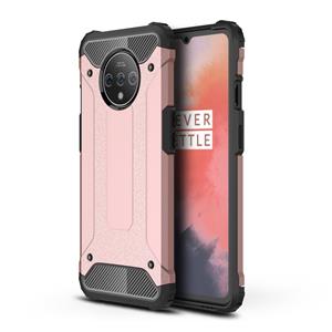 Lunso Armor Guard hoes - OnePlus 7T Pro - Rose Goud