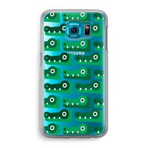 CaseCompany Crocs: Samsung Galaxy S6 Transparant Hoesje