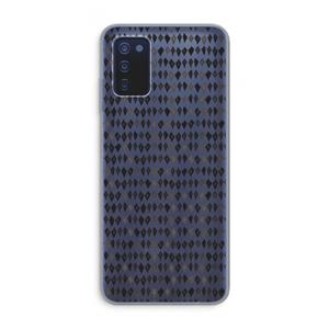 CaseCompany Crazy shapes: Samsung Galaxy A03s Transparant Hoesje