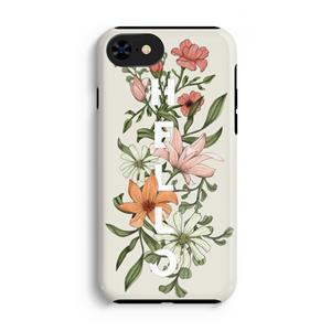CaseCompany Hello bloemen: iPhone SE 2020 Tough Case
