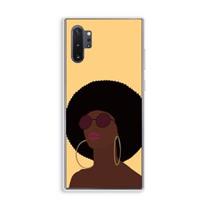 CaseCompany Golden hour: Samsung Galaxy Note 10 Plus Transparant Hoesje