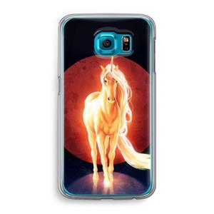 CaseCompany Last Unicorn: Samsung Galaxy S6 Transparant Hoesje