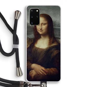 CaseCompany Mona Lisa: Samsung Galaxy S20 Plus Transparant Hoesje met koord