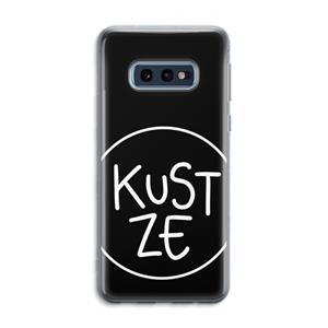 CaseCompany KUST ZE: Samsung Galaxy S10e Transparant Hoesje
