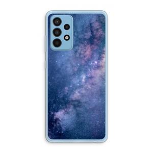 CaseCompany Nebula: Samsung Galaxy A52 Transparant Hoesje