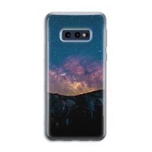 CaseCompany Travel to space: Samsung Galaxy S10e Transparant Hoesje