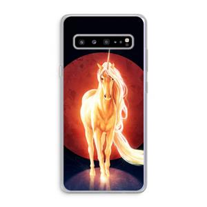 CaseCompany Last Unicorn: Samsung Galaxy S10 5G Transparant Hoesje