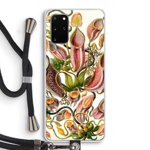 CaseCompany Haeckel Nepenthaceae: Samsung Galaxy S20 Plus Transparant Hoesje met koord
