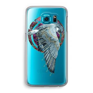 CaseCompany Golden Falcon: Samsung Galaxy S6 Transparant Hoesje