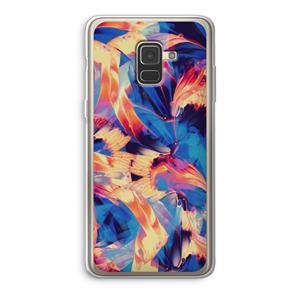 CaseCompany Tuesday Night: Samsung Galaxy A8 (2018) Transparant Hoesje