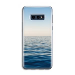 CaseCompany Water horizon: Samsung Galaxy S10e Transparant Hoesje