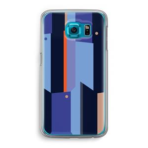 CaseCompany Gestalte 3: Samsung Galaxy S6 Transparant Hoesje