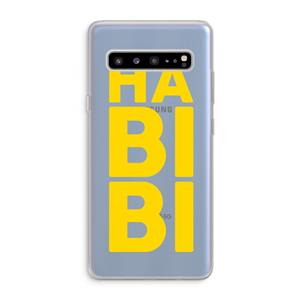 CaseCompany Habibi Majorelle : Samsung Galaxy S10 5G Transparant Hoesje