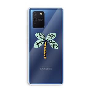 CaseCompany Palmboom: Samsung Galaxy Note 10 Lite Transparant Hoesje