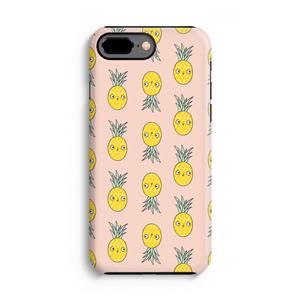 CaseCompany Ananas: iPhone 8 Plus Tough Case