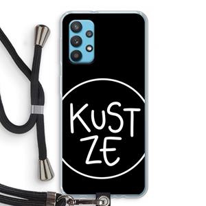 CaseCompany KUST ZE: Samsung Galaxy A32 4G Transparant Hoesje met koord