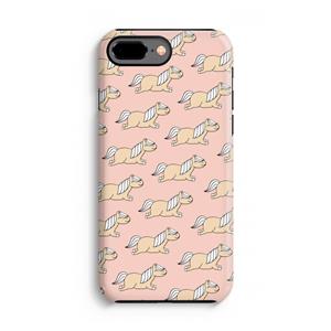 CaseCompany Ponys: iPhone 8 Plus Tough Case
