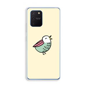 CaseCompany Birdy: Samsung Galaxy Note 10 Lite Transparant Hoesje