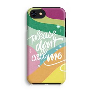 CaseCompany Don't call: iPhone SE 2020 Tough Case