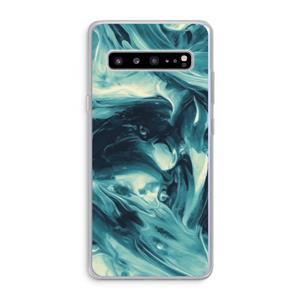 CaseCompany Dreaming About Whales: Samsung Galaxy S10 5G Transparant Hoesje