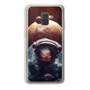CaseCompany Voyager: Samsung Galaxy A8 (2018) Transparant Hoesje