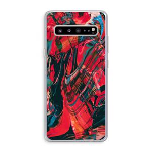 CaseCompany Endless Descent: Samsung Galaxy S10 5G Transparant Hoesje
