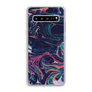 CaseCompany Light Years Beyond: Samsung Galaxy S10 5G Transparant Hoesje