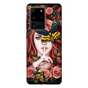 CaseCompany Lady Moth: Samsung Galaxy S20 Ultra Tough Case