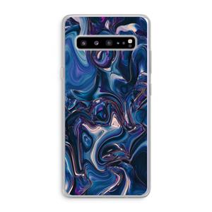 CaseCompany Mirrored Mirage: Samsung Galaxy S10 5G Transparant Hoesje