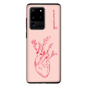 CaseCompany Blooming Heart: Samsung Galaxy S20 Ultra Tough Case