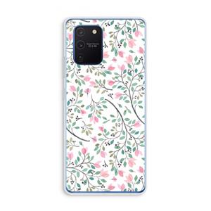 CaseCompany Sierlijke bloemen: Samsung Galaxy Note 10 Lite Transparant Hoesje