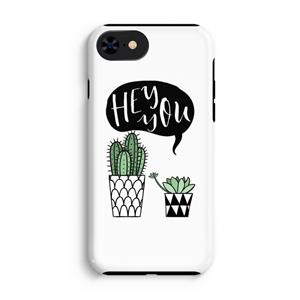CaseCompany Hey you cactus: iPhone SE 2020 Tough Case