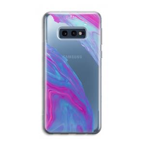 CaseCompany Zweverige regenboog: Samsung Galaxy S10e Transparant Hoesje