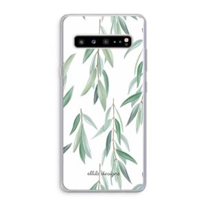 CaseCompany Branch up your life: Samsung Galaxy S10 5G Transparant Hoesje