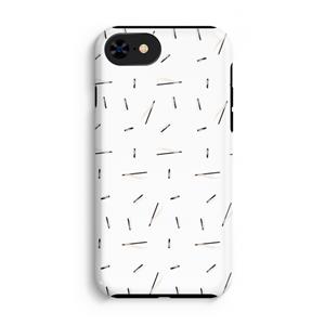 CaseCompany Hipster stripes: iPhone SE 2020 Tough Case