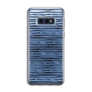 CaseCompany Verrassende lijnen: Samsung Galaxy S10e Transparant Hoesje