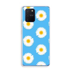 CaseCompany Margrietjes: Samsung Galaxy Note 10 Lite Transparant Hoesje