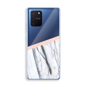 CaseCompany A touch of peach: Samsung Galaxy Note 10 Lite Transparant Hoesje