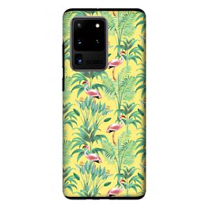 CaseCompany Flamingo party: Samsung Galaxy S20 Ultra Tough Case