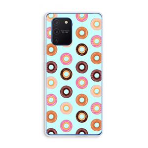 CaseCompany Donuts: Samsung Galaxy Note 10 Lite Transparant Hoesje