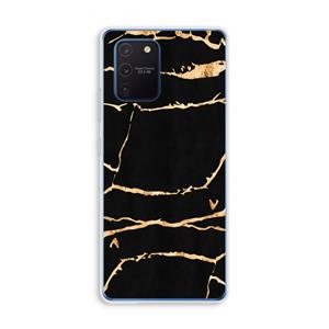 CaseCompany Gouden marmer: Samsung Galaxy Note 10 Lite Transparant Hoesje