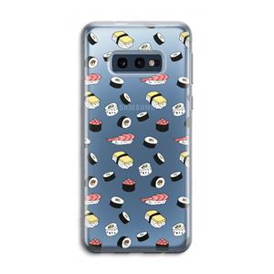 CaseCompany Sushi time: Samsung Galaxy S10e Transparant Hoesje